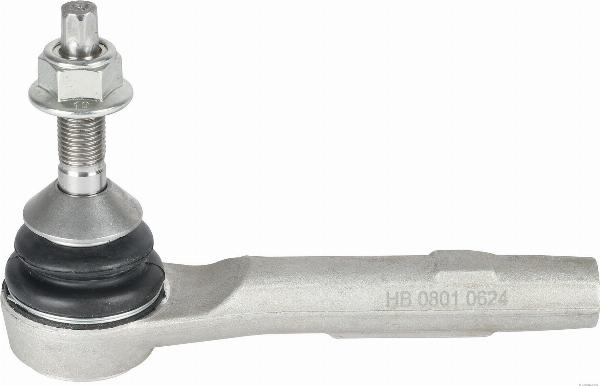 Herth+Buss Jakoparts J4820801 - Наконечник рульової тяги, кульовий шарнір autocars.com.ua