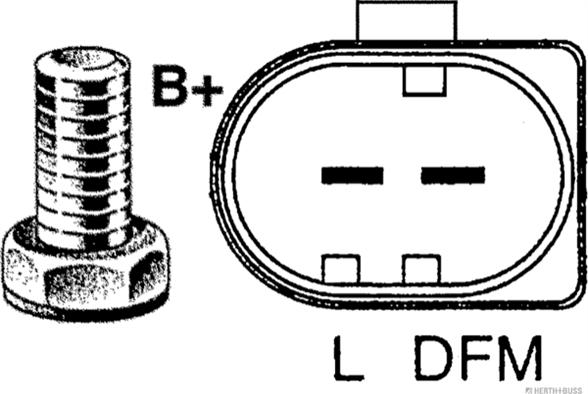 Herth+Buss Jakoparts J5111111 - Генератор autocars.com.ua