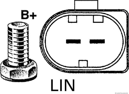Herth+Buss Jakoparts J5114058 - Генератор autocars.com.ua
