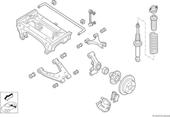 Herth+Buss Jakoparts N01752-HA - Рульове управління autocars.com.ua
