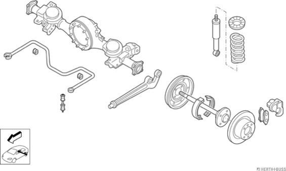Herth+Buss Jakoparts N01797-HA - Рульове управління autocars.com.ua