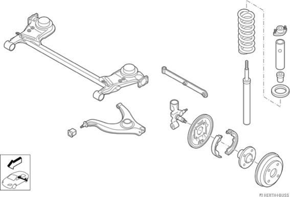 Herth+Buss Jakoparts N02263-HA - Рульове управління autocars.com.ua