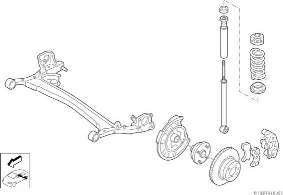 Herth+Buss Jakoparts N04686-HA - Рульове управління autocars.com.ua