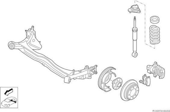 Herth+Buss Jakoparts N04380-HA - Рульове управління autocars.com.ua