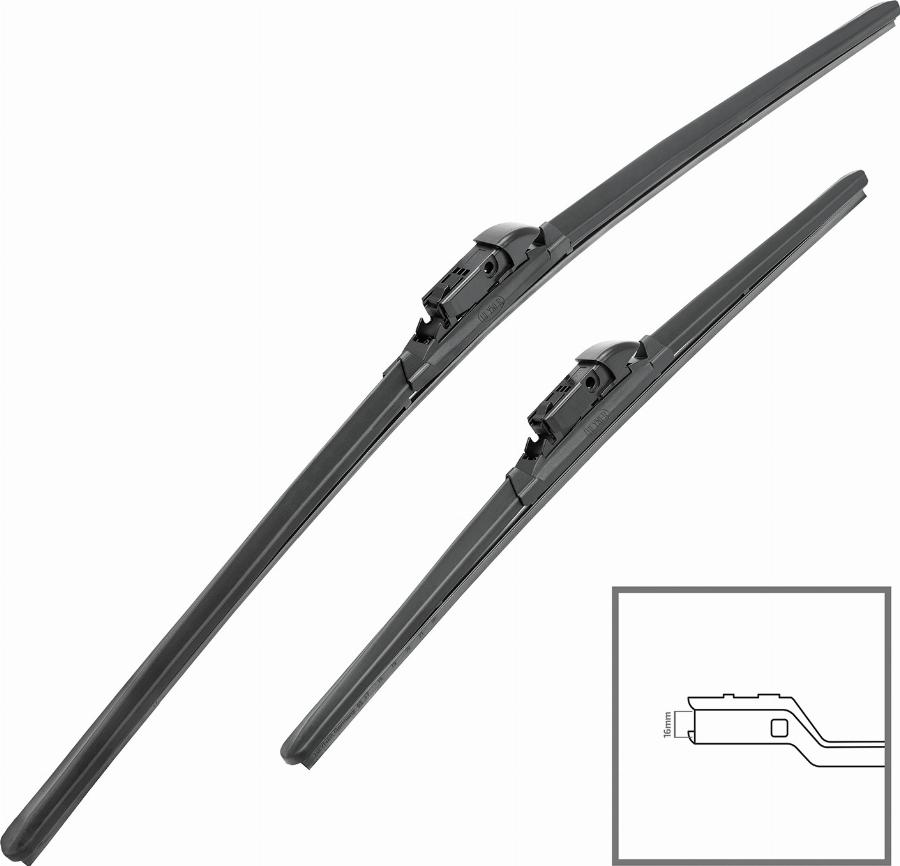 HEYNER 0200002 - Щітка склоочисника autocars.com.ua