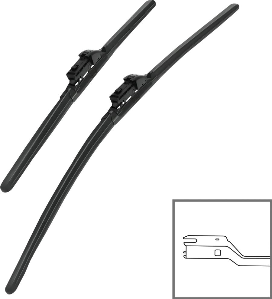 HEYNER 020140 - Щітка склоочисника autocars.com.ua