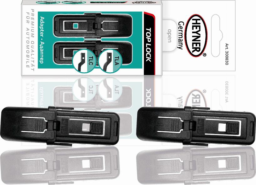 HEYNER 300830 - Адаптер, щітка склоочисника autocars.com.ua