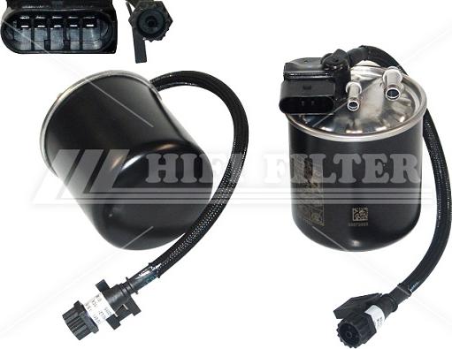 HIFI FILTER SN 70396 - Топливный фильтр autodnr.net