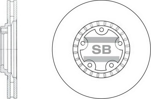 Hi-Q SD1030 - Гальмівний диск autocars.com.ua