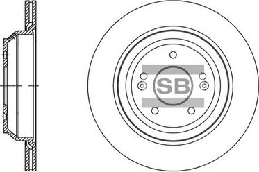 Hi-Q SD1134 - Гальмівний диск autocars.com.ua