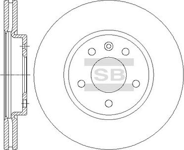 Hi-Q SD3047 - Гальмівний диск autocars.com.ua