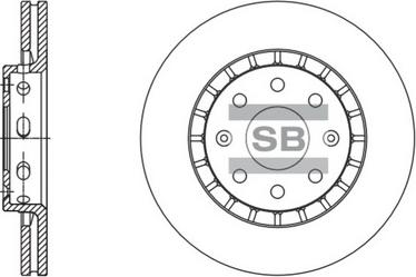 Hi-Q SD3056 - Гальмівний диск autocars.com.ua