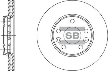 Hi-Q SD3060 - Гальмівний диск autocars.com.ua