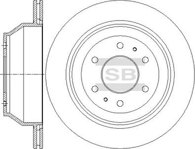 Hi-Q SD3072 - Тормозной диск avtokuzovplus.com.ua
