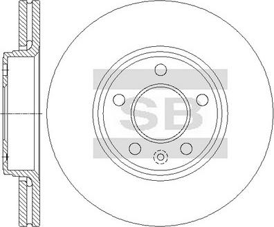 Hi-Q SD3080 - Тормозной диск avtokuzovplus.com.ua