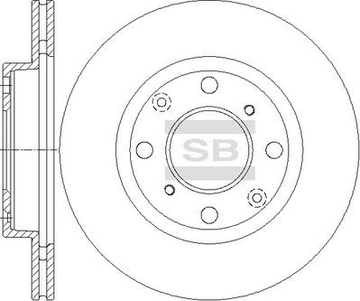 Hi-Q SD4131 - Гальмівний диск autocars.com.ua