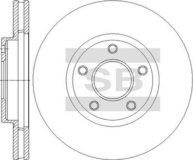Hi-Q SD4273 - Гальмівний диск autocars.com.ua