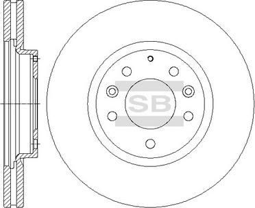 Hi-Q SD4414 - Гальмівний диск autocars.com.ua