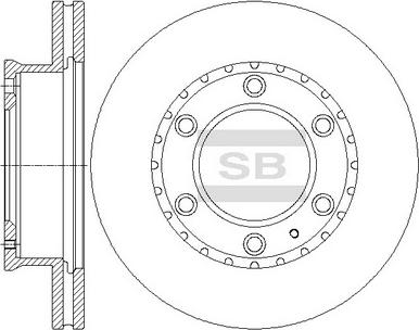 Hi-Q SD4429 - Гальмівний диск autocars.com.ua