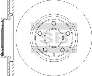 Hi-Q SD4440 - Гальмівний диск autocars.com.ua