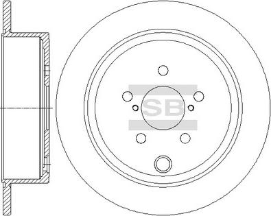 Hi-Q SD4706 - Гальмівний диск autocars.com.ua