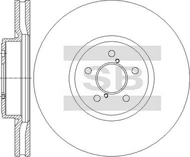 Hi-Q SD4714 - Тормозной диск avtokuzovplus.com.ua