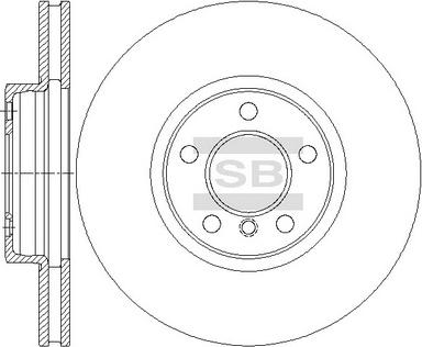 Hi-Q SD5202 - Гальмівний диск autocars.com.ua