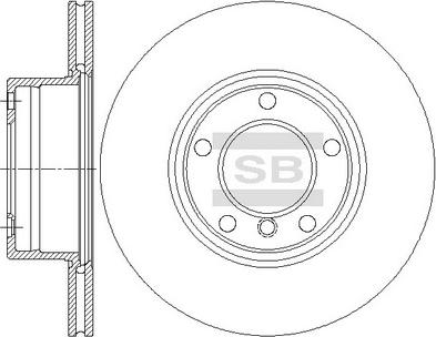 Hi-Q SD5203 - Тормозной диск avtokuzovplus.com.ua