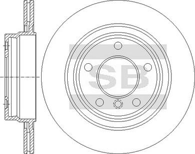 Hi-Q SD5212 - Гальмівний диск autocars.com.ua