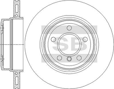 Hi-Q SD5222 - Тормозной диск avtokuzovplus.com.ua