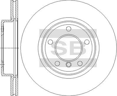 Hi-Q SD5228 - Гальмівний диск autocars.com.ua
