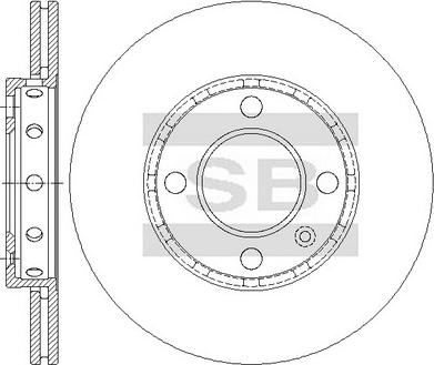 Hi-Q SD5705 - Тормозной диск avtokuzovplus.com.ua