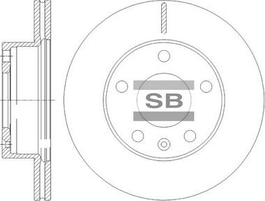 Hi-Q SD5901 - Гальмівний диск autocars.com.ua