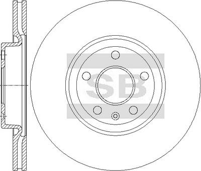Hi-Q SD8413 - Гальмівний диск autocars.com.ua