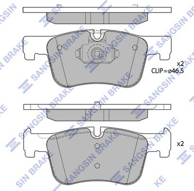 Hi-Q SP4144 - Гальмівні колодки, дискові гальма autocars.com.ua