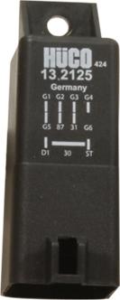 HITACHI 132125 - Реле, система розжарювання autocars.com.ua