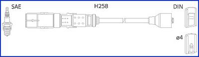 Hitachi 134780 - Комплект проводов зажигания avtokuzovplus.com.ua