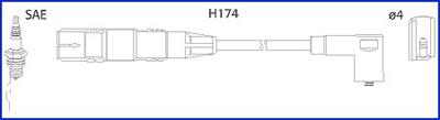 Hitachi 134787 - Комплект проводів запалювання autocars.com.ua
