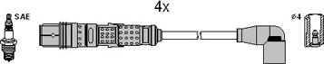 Hitachi 134959 - Комплект проводов зажигания avtokuzovplus.com.ua