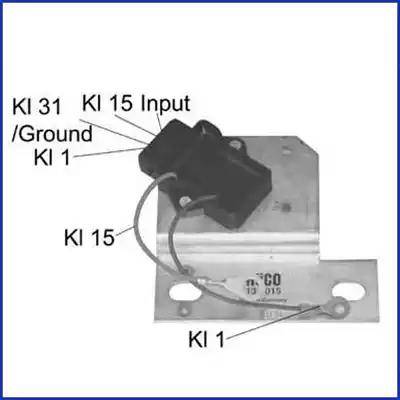 Hitachi 138015 - Комутатор, система запалювання autocars.com.ua
