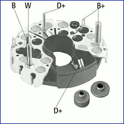 HITACHI 139369 - Випрямляч, генератор autocars.com.ua