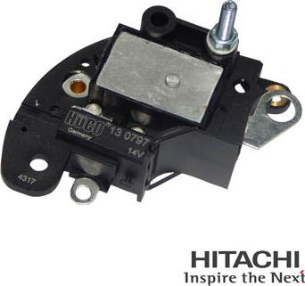 Hitachi 2500797 - Регулятор напруги генератора autocars.com.ua