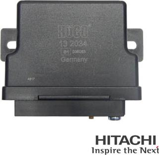Hitachi 2502034 - Реле, система накаливания autodnr.net