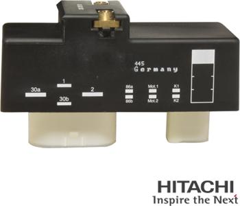 Hitachi 2502218 - Реле, продольный наклон шкворня вентилятора autodnr.net