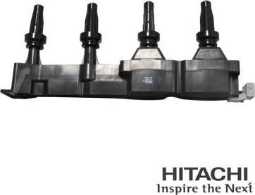 Hitachi 2503819 - Котушка запалювання autocars.com.ua
