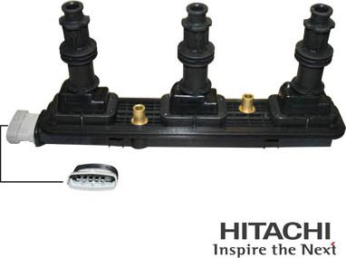 Hitachi 2503856 - Котушка запалювання autocars.com.ua