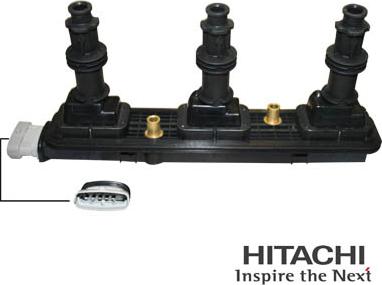 Hitachi 2503856 - Катушка зажигания avtokuzovplus.com.ua