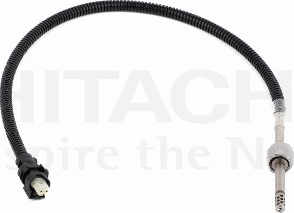 Hitachi 2505538 - Датчик, температура вихлопних газів autocars.com.ua