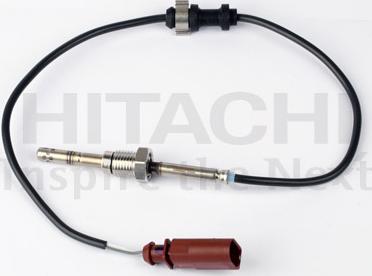 HITACHI 2507010 - Датчик, температура вихлопних газів autocars.com.ua