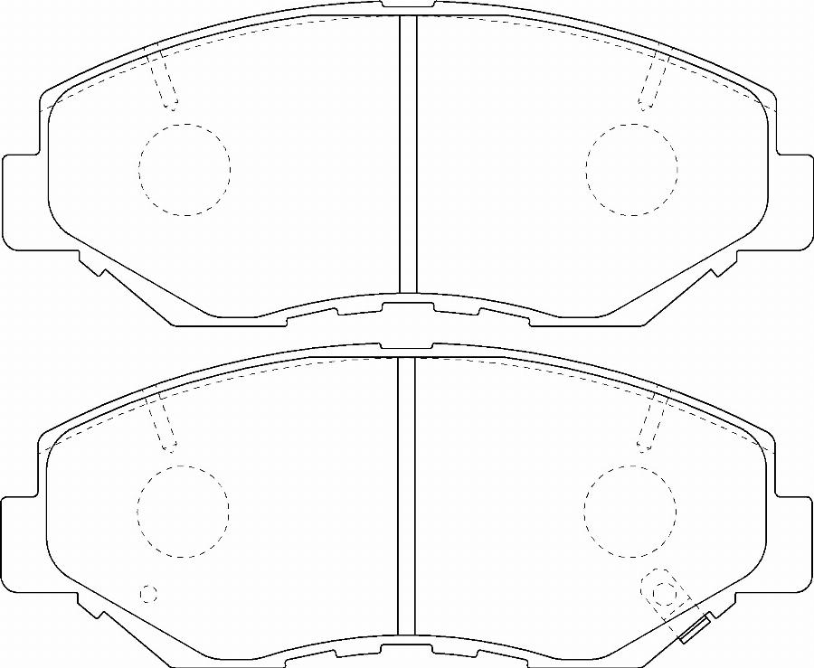 Hitachi BRPC01122A - Гальмівні колодки, дискові гальма autocars.com.ua